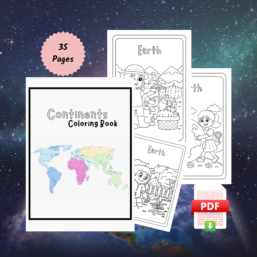 Continets Coloring Book