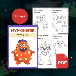 Monster Coloring Book