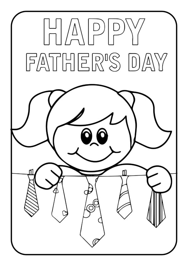 Fathers Day Coloring Pages 02