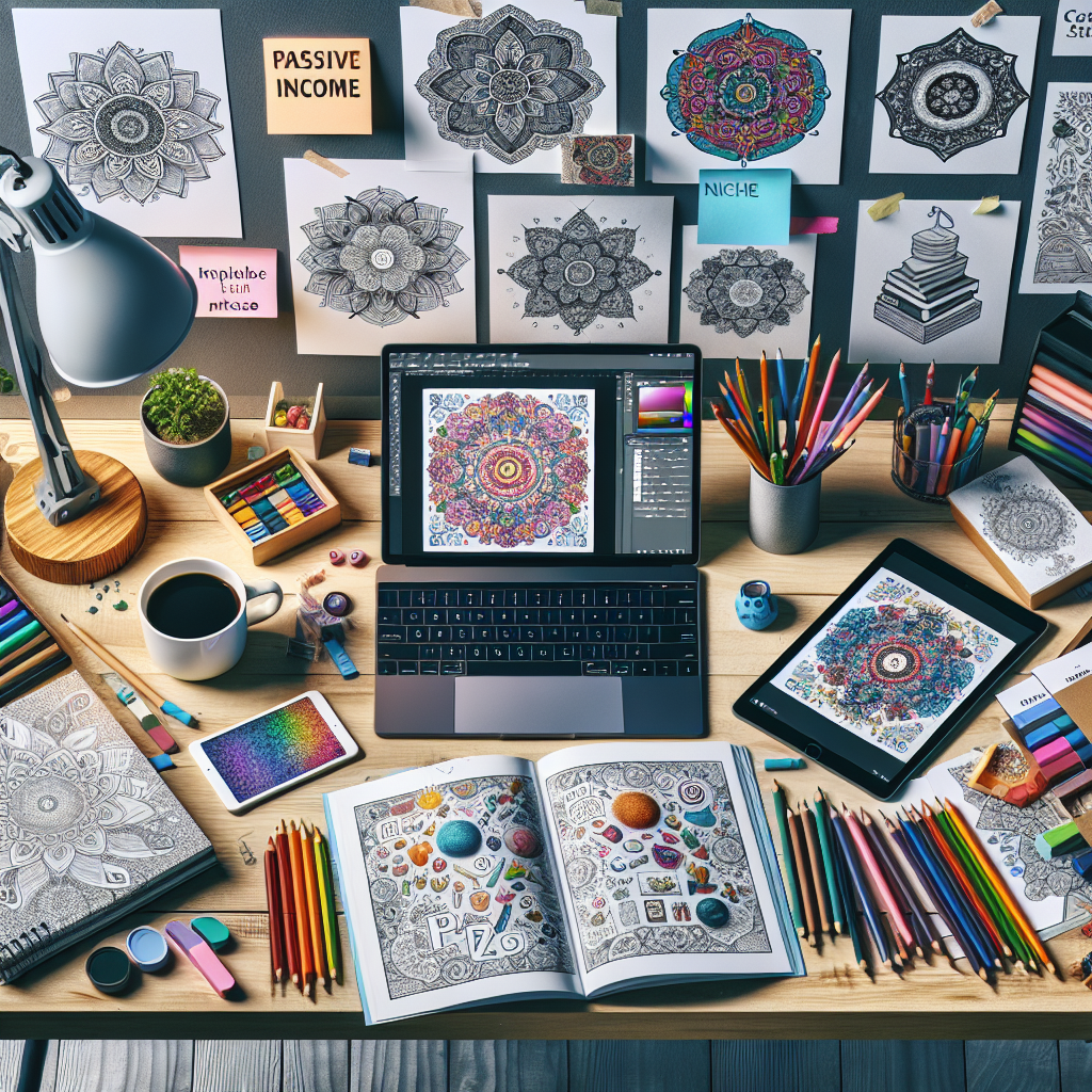 How to Make Money Selling PLR Coloring Books Online