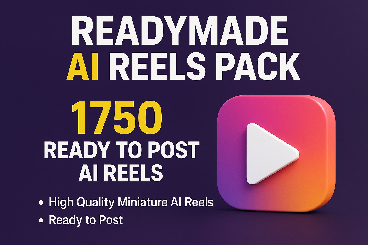 YouTube Earning Pack (AI Agent + AI Reels) 3 YouTube Automation 1750 AI Reels